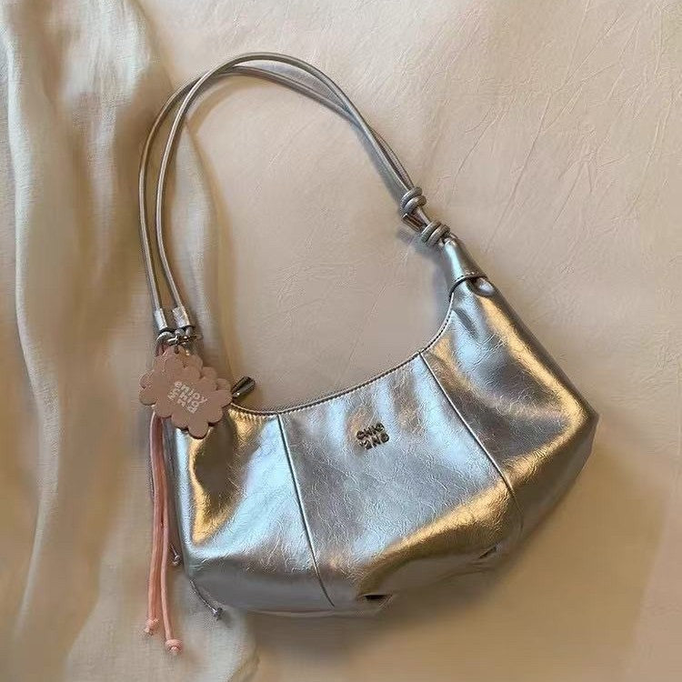 Women's Wind Starry Night Sier Underarm Unique Super Nice Bags