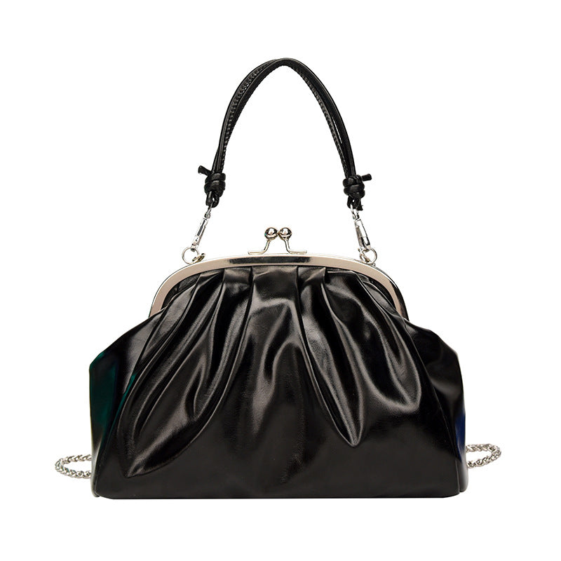 Women's Bright Leather Shell Spring Soft Fashion Women's Shoulder Bag