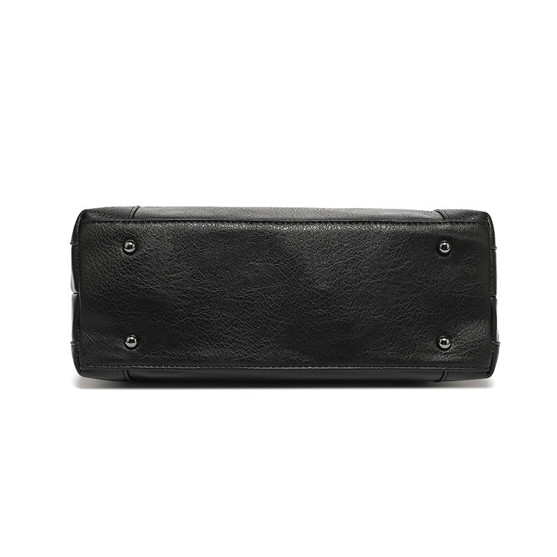 Women's Portable Mother Fashion Large Capacity Soft Leather Women's Shoulder Bag