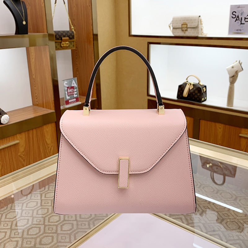 Women's Genuine Leather Kelly Large Capacity Elegant Fashion Women's Shoulder Bag