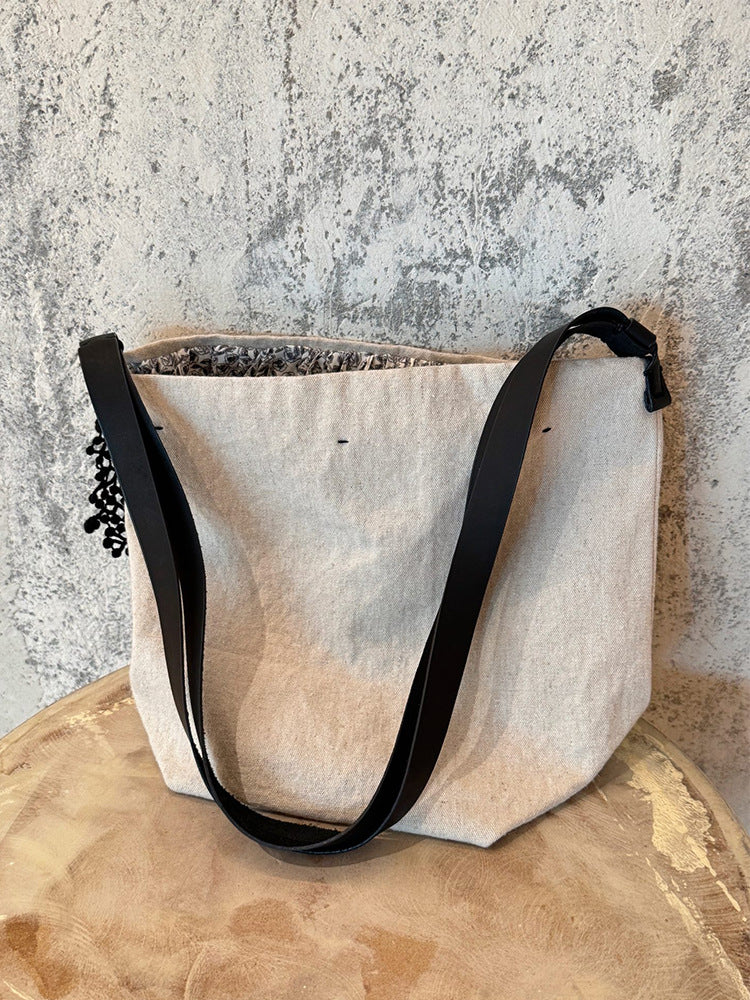 Cotton Linen Versatile Leisure Summer Four Women's Clutch