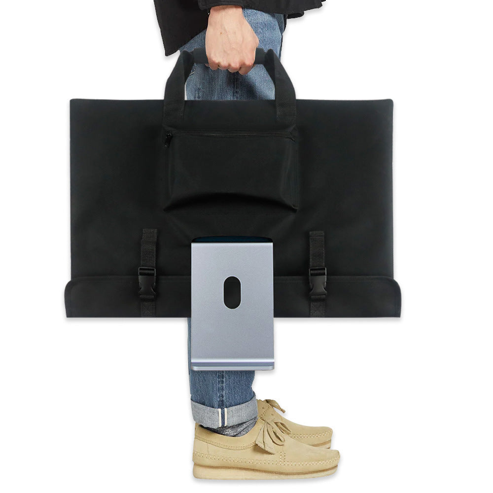 Nylon Fabric Lining Flannel Integrated Desktop Laptop Bag