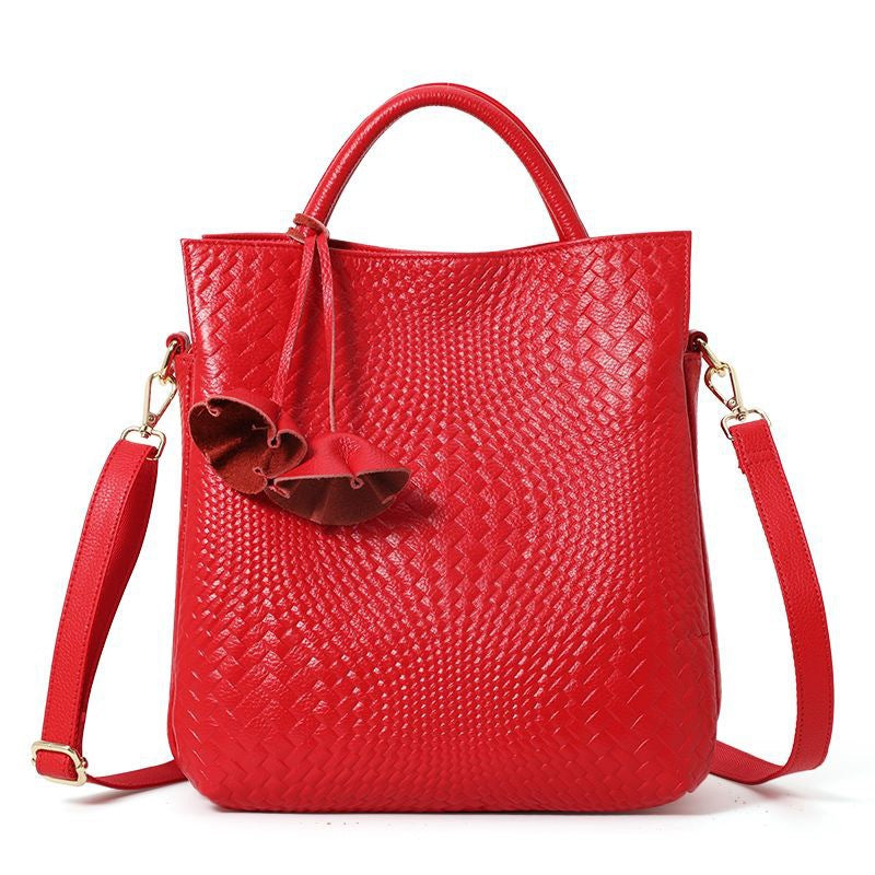 Women's Genuine Leather Large Capacity Elegant Hand Women's Handbag