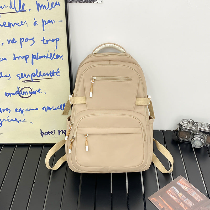 Women's & Men's Unisex Large Capacity Early High College Lightweight Business Backpack