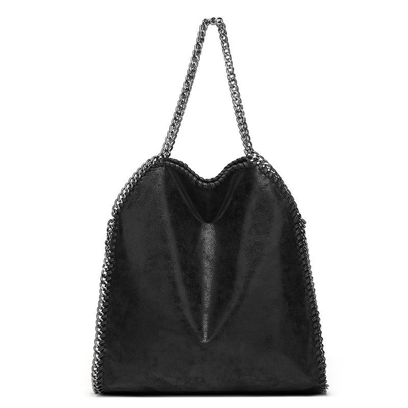 Women's Fashion Summer Chain Foldable Large Capacity Bags