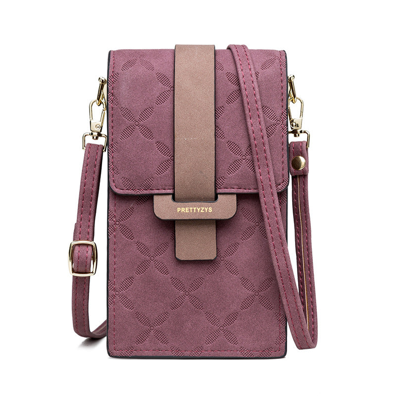Classy Detachable Strap Vertical Plaid Mini Shoulder Bags