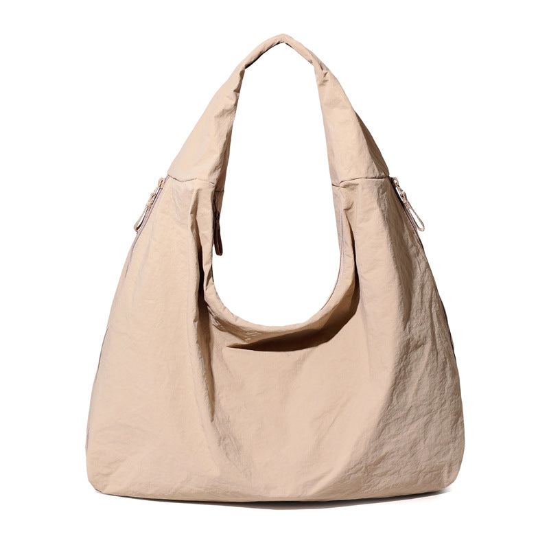 Women's Idle Style Underarm Large Capacity Korean Solid Color Fashion Women's Shoulder Bag