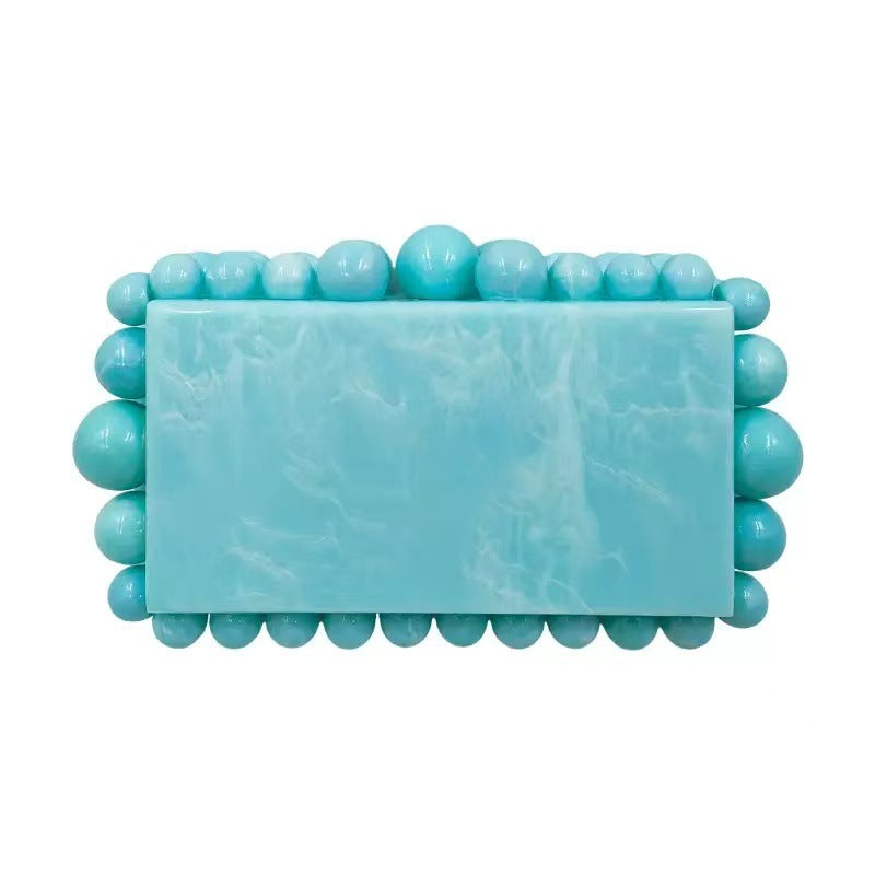 Women's Advanced Fan-shaped Elegant Clutch Chain Bags