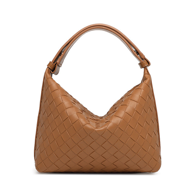 Women's Design Woven Advanced Lunch Box Underarm Women's Handbag