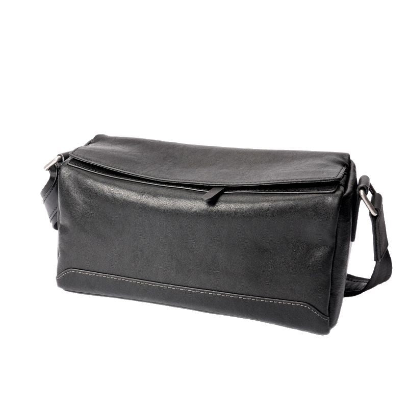 Men's Genuine Leather Commuter Simplicity Vegetable Tanning Pillow Bags