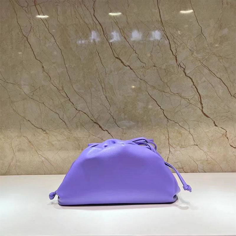 Women's Design Genuine Leather Dumpling Clutch Cowhide Bags