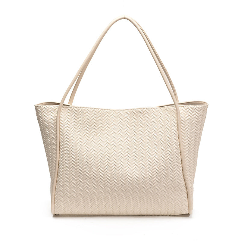 Women's Large Capacity Mild Luxury Retro Simple Handbags