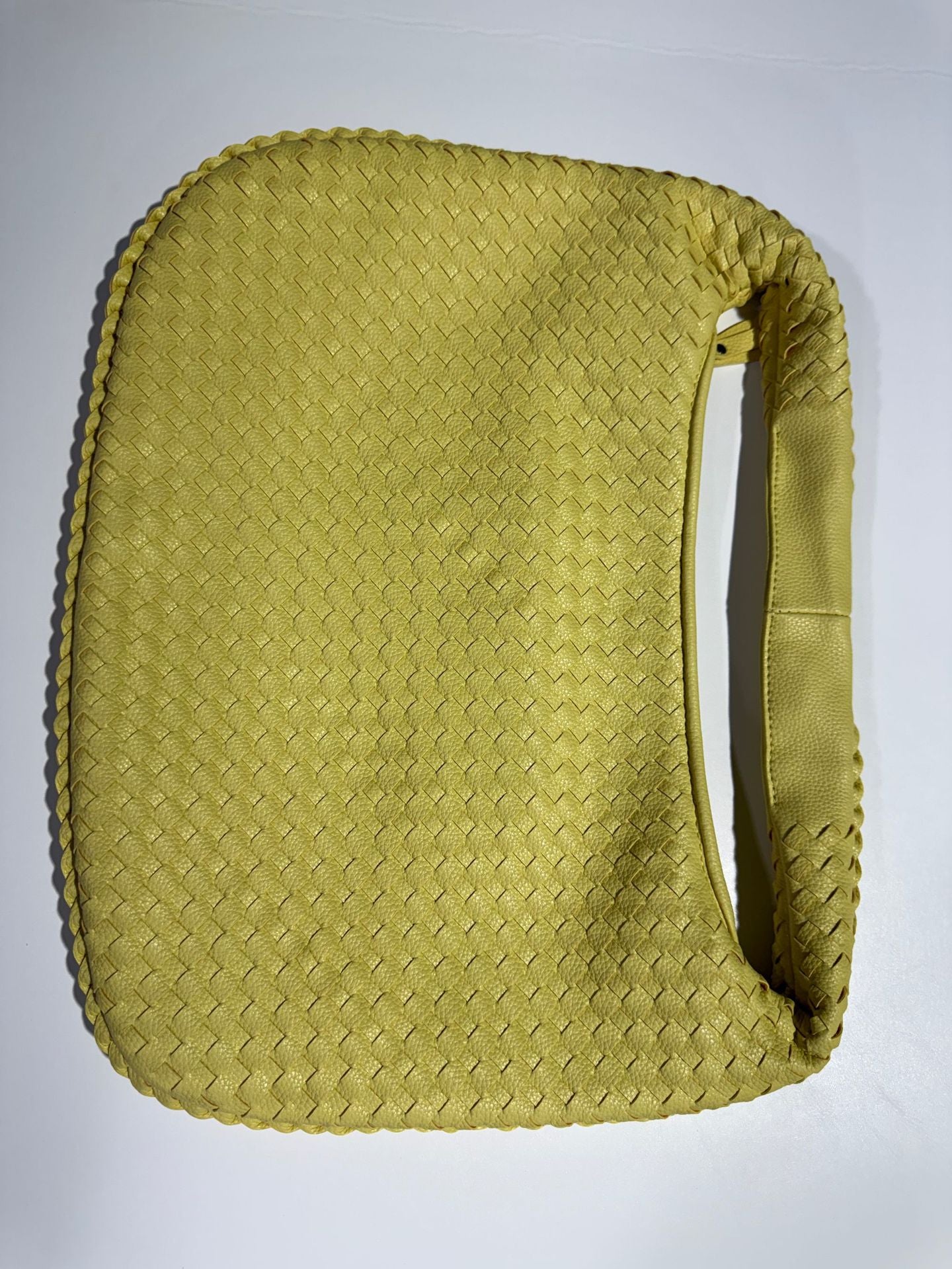 Women's Handmade Woven Large Capacity Korean Style Commute Underarm Bag