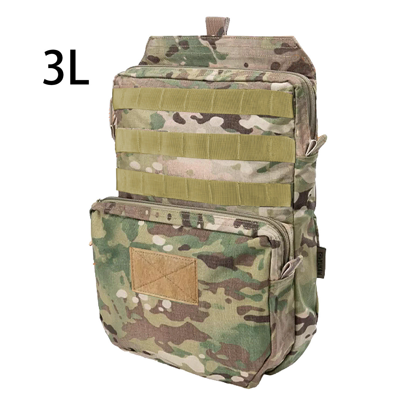 Hold Water To Meet Long-time Drinking Demand Ribbon Outdoor Camouflage, Military Fan Bag