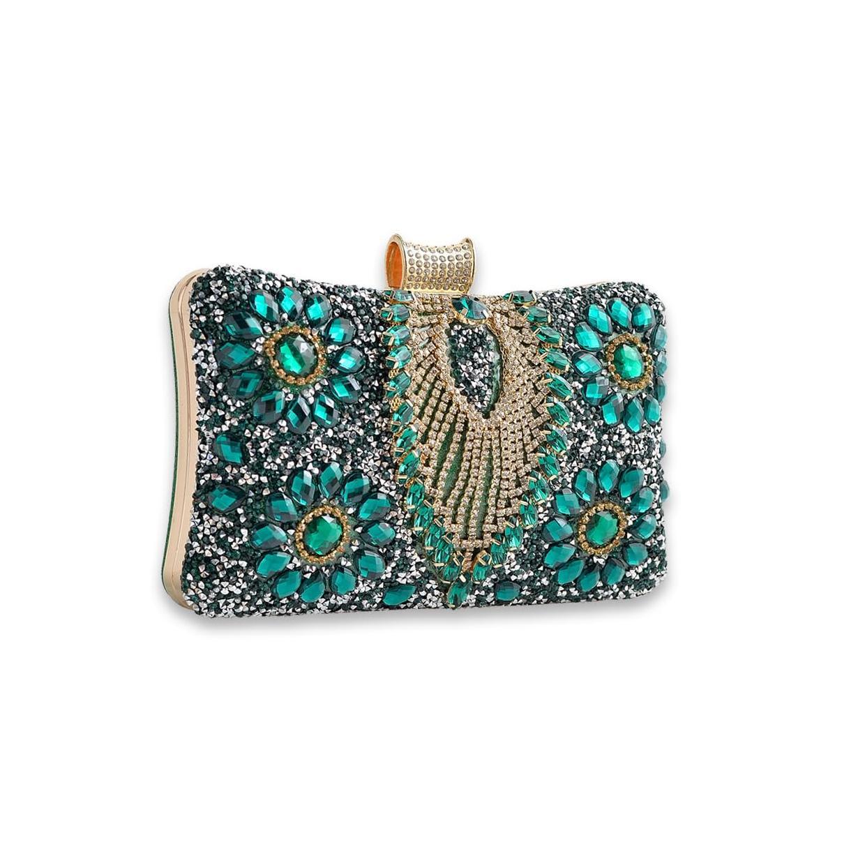 High-grade Sense Cheongsam Clutch Rhinestone Dress Garment Bags