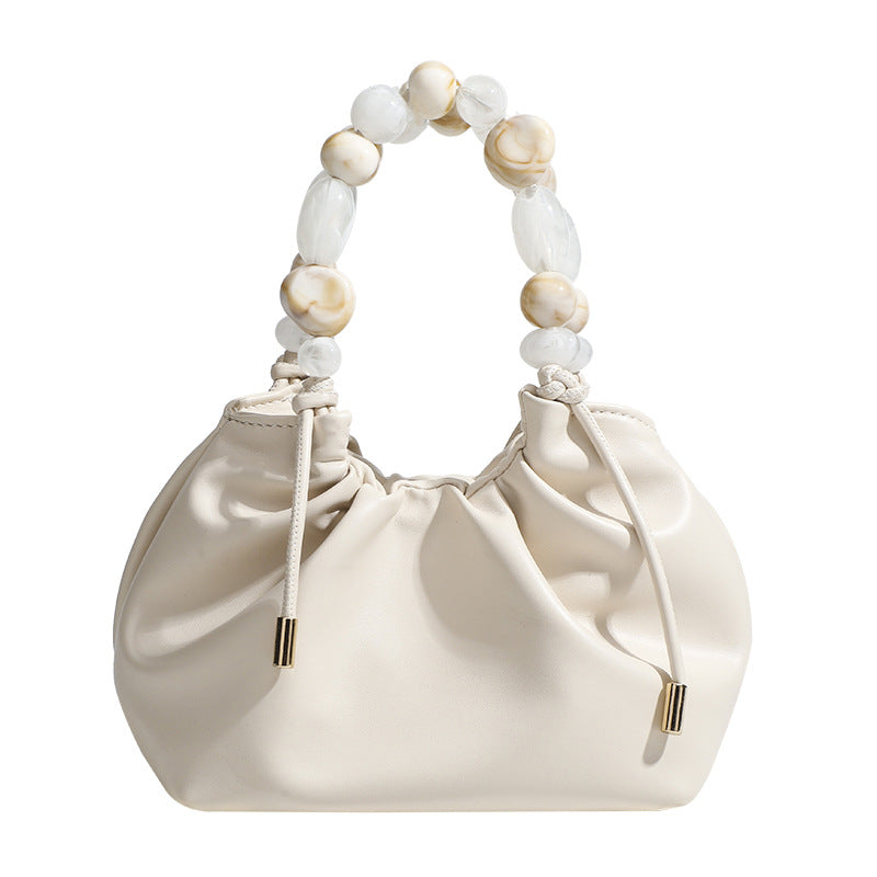 Wave Light Dew Bead Pleated Clouds Bags