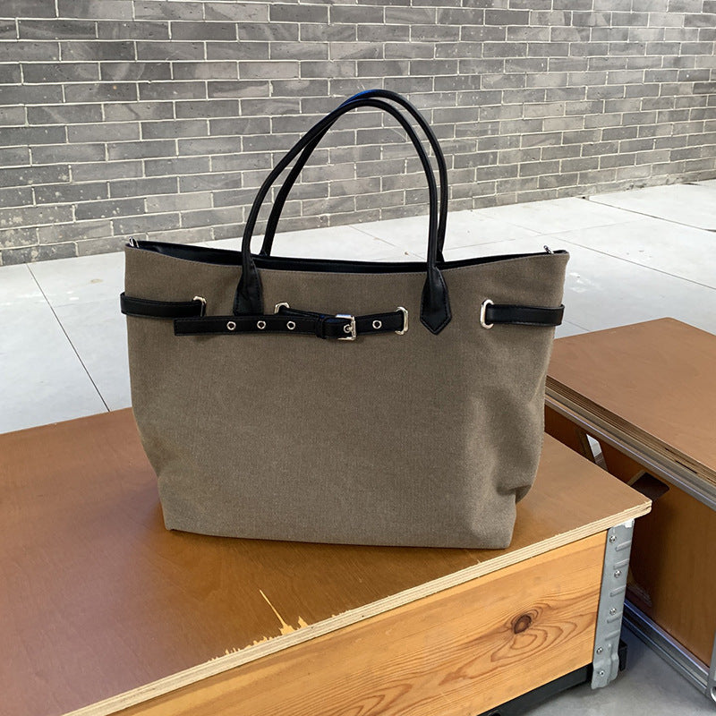 Ge Large Capacity Totes Trendy Wild Commuter One Combination Portable Bags