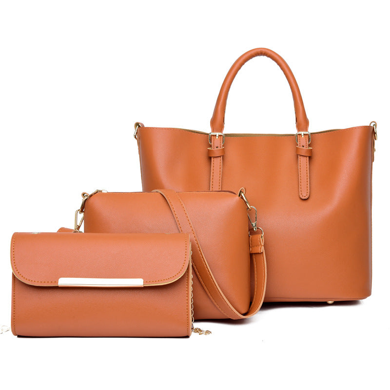 Charming Fashion Portable Three-piece Set Mother Women's Handbag