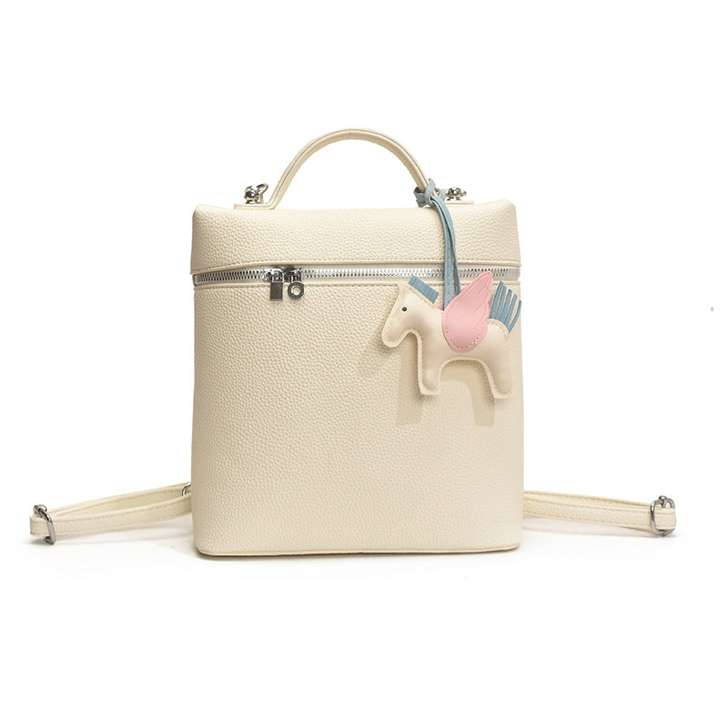 Women's Solid Color Personalized Daily Commute Simple Women's Messenger Bag
