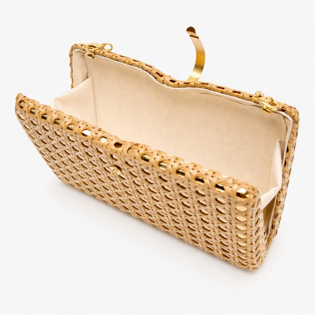 Attractive Creative Woven Style Fashion Personalized Dinner Bag