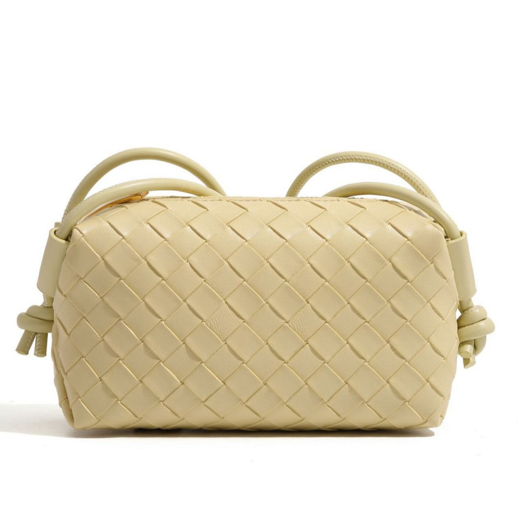 Beautiful Women's Embossed Woven Style Lightweight Women's Shoulder Bag