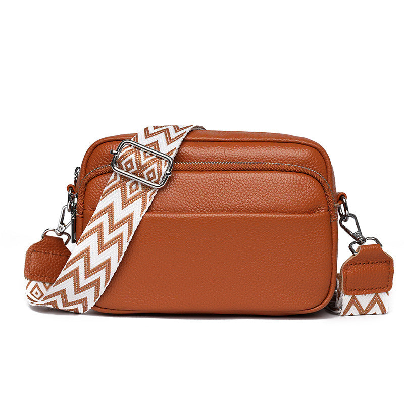 New Women's Leather Commute Fashion Niche Women's Messenger Bag