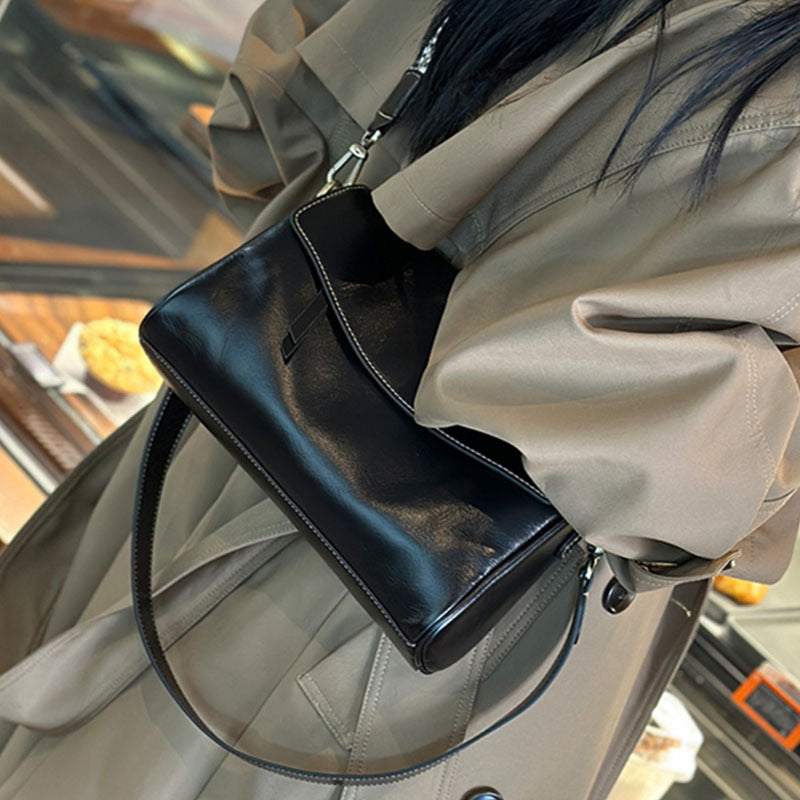 Women's Large Capacity First Layer Cowhide High-grade Women's Shoulder Bag