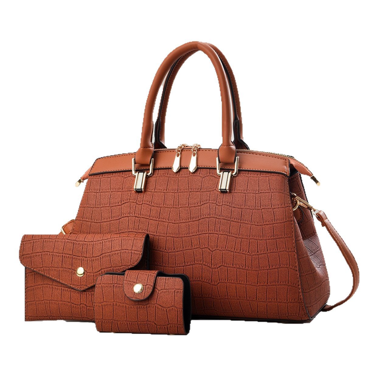 Pretty Women's Three-piece Large Capacity Zipper Bags