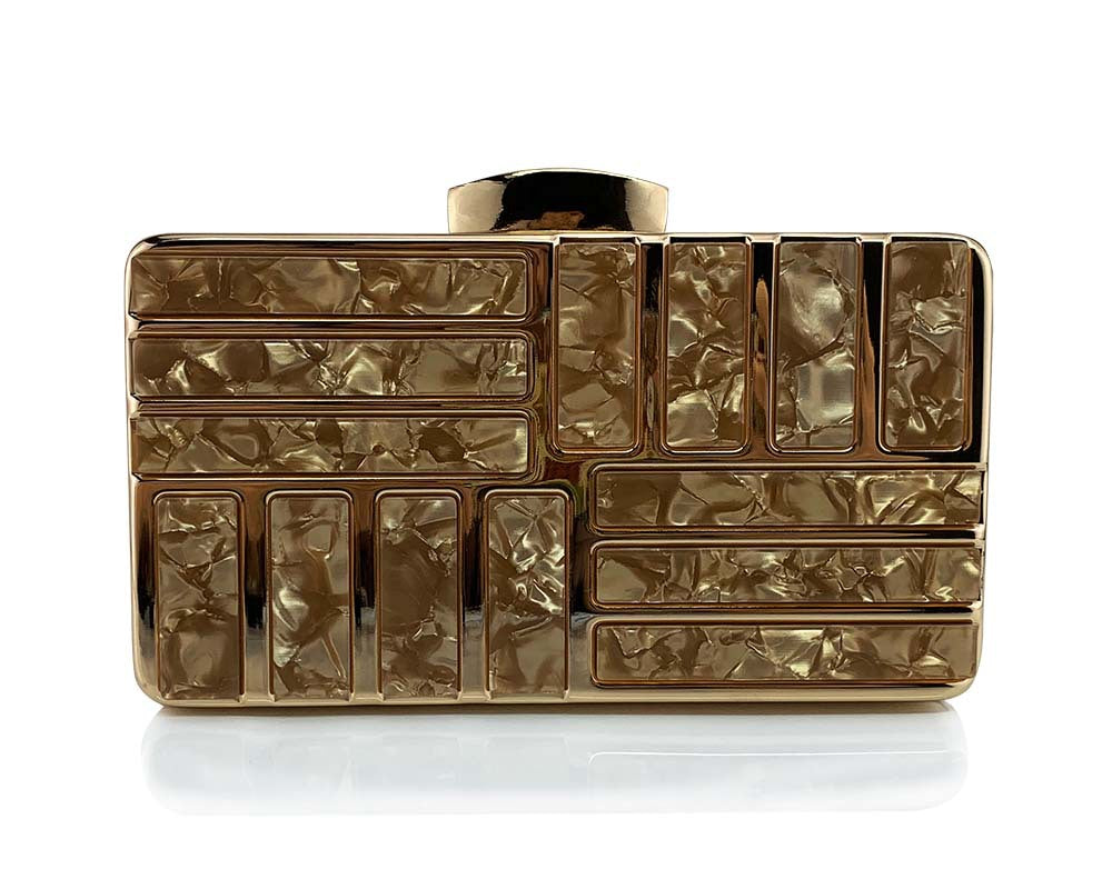 Women's Acrylic Imitation Shell Dress Simple Style Bags