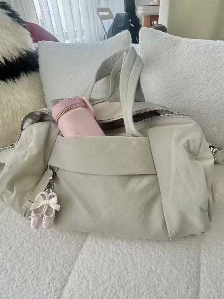 Commuter Large Capacity Workout Fitness Zipper Women's Messenger Bag