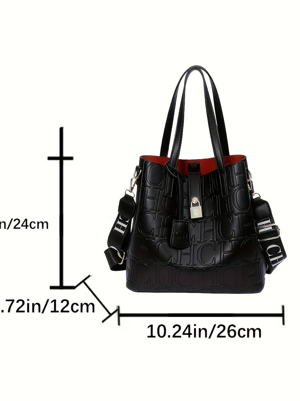 Women's Letter Large Capacity Big Fashion Women's Messenger Bag