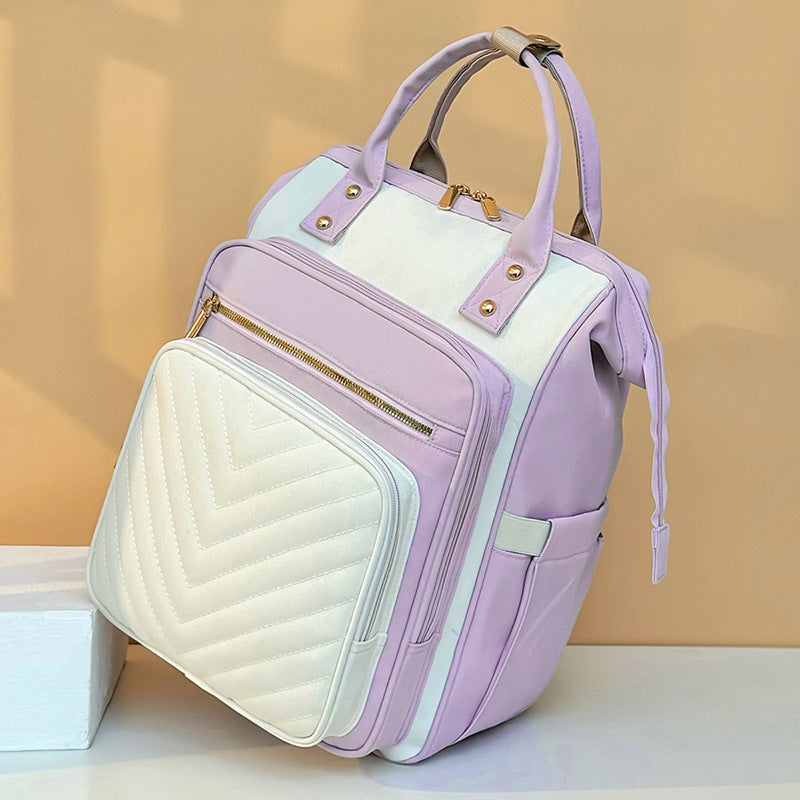 High Quality Oxford Cloth Portable Diaper Large Mummy Bag