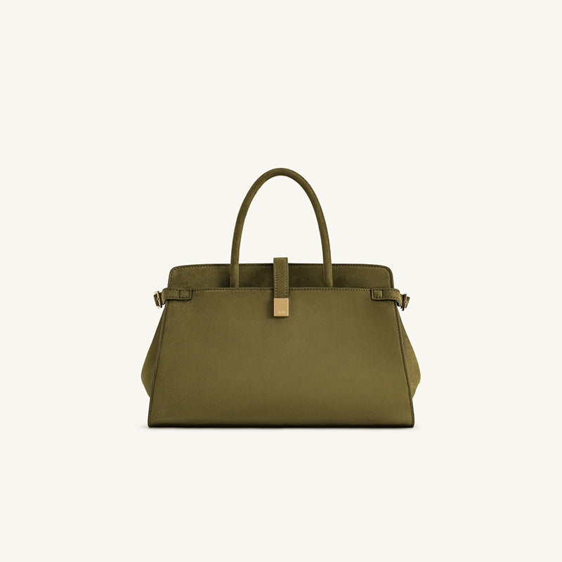 Women's Suede Versatile Retro Commuter Large Capacity Women's Handbag