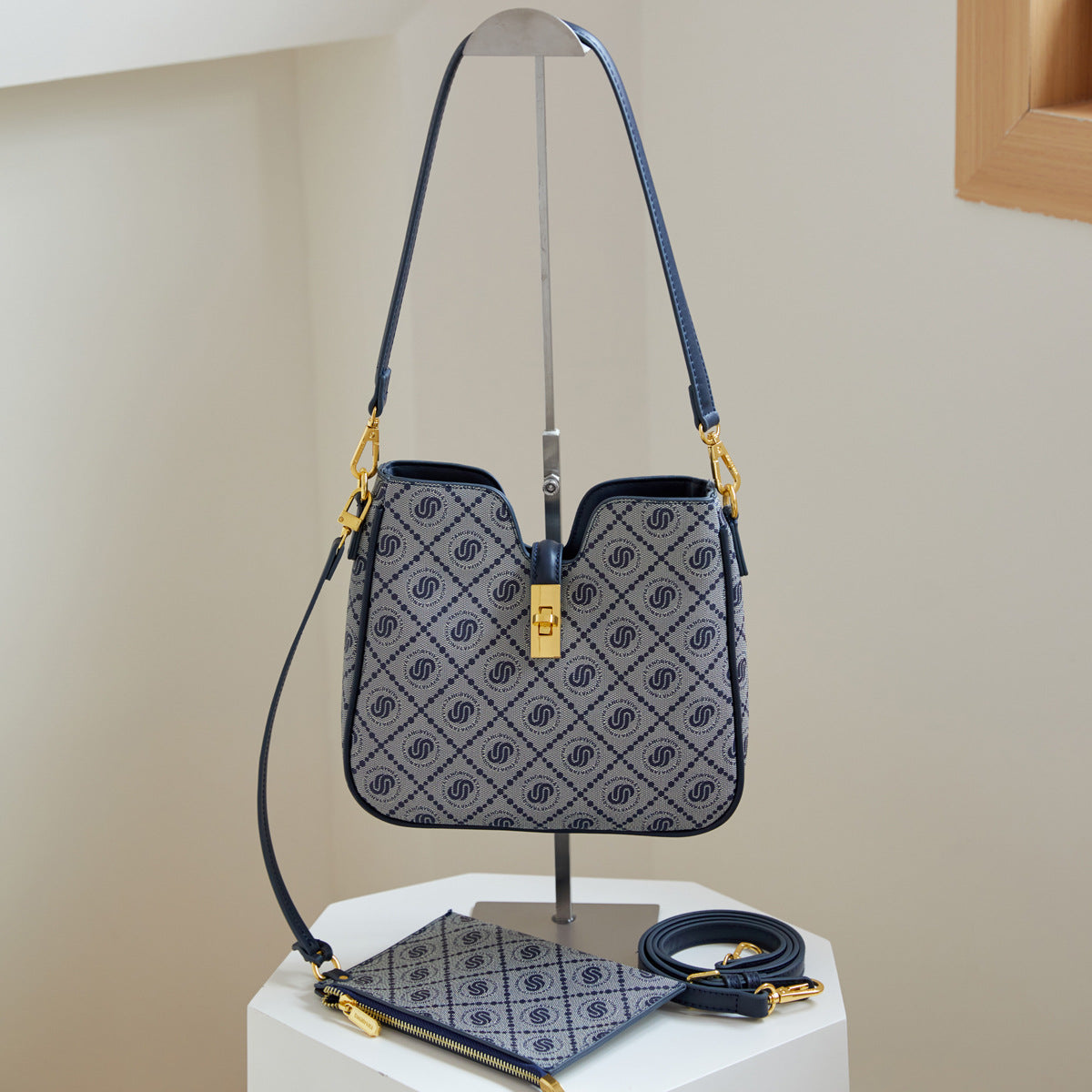 Women's Trendy Mom Simple Fashion Soft Leather Tote Bag