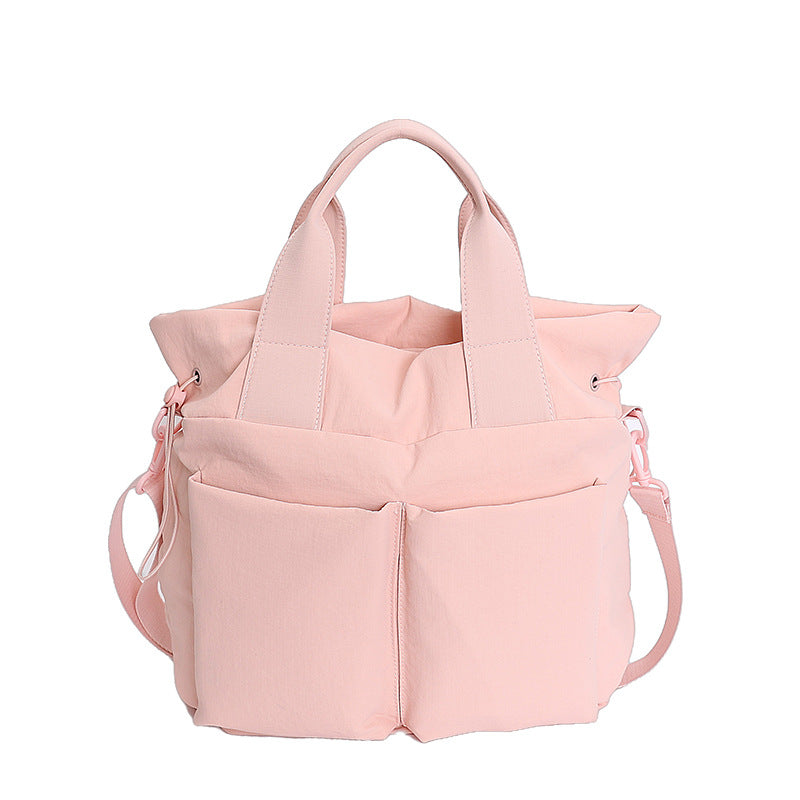 Female For Class Nylon Cloth Large Capacity Tote Bag