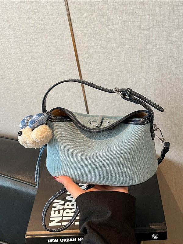 Women's Retro Minority Textured Carrying Suede Simple Women's Messenger Bag