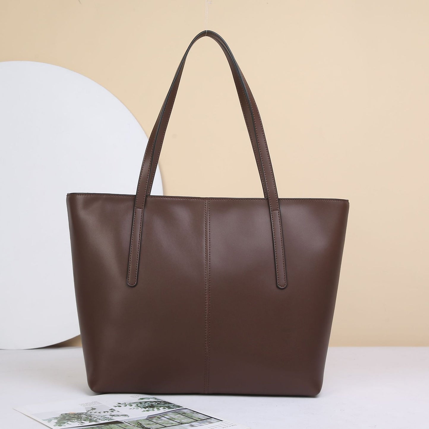 Women's Genuine Leather Fashion Big Cowhide Large Capacity Bags