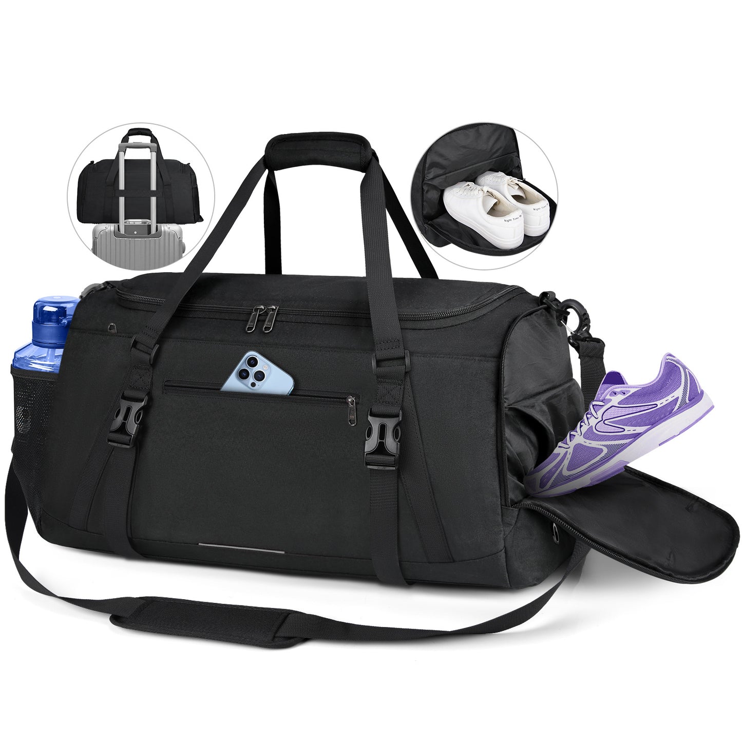 Large Capacity Exercise Waterproof Dry Wet Separation Bags