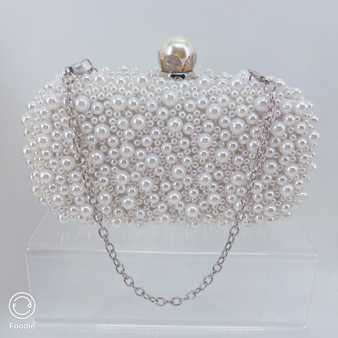 Pearl Premium Dress Cheongsam Clutch Graceful Dinner Bag