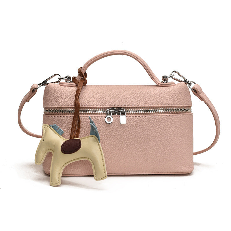 Women's Lunch Box Lychee Pattern Three-dimensional Fashion Women's Messenger Bag