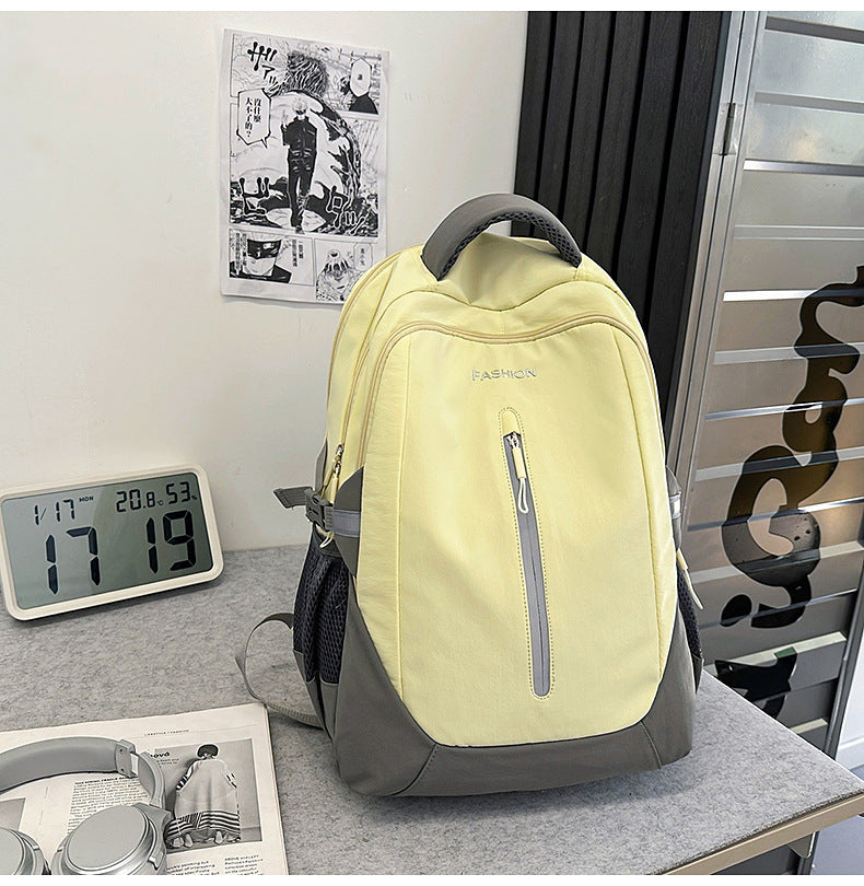 Women's & Men's Lightweight Large Capacity Fashion Simple Computer Backpacks