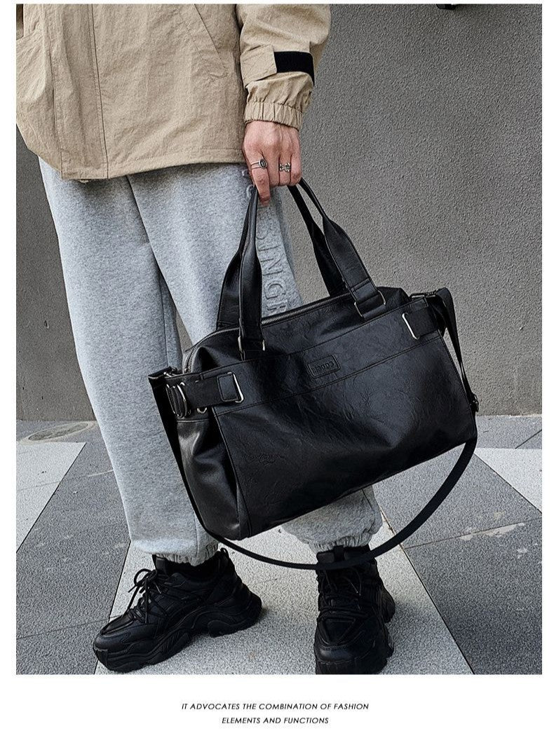 Men's Fashion Large Capacity Computer Business Trip Men's Tote