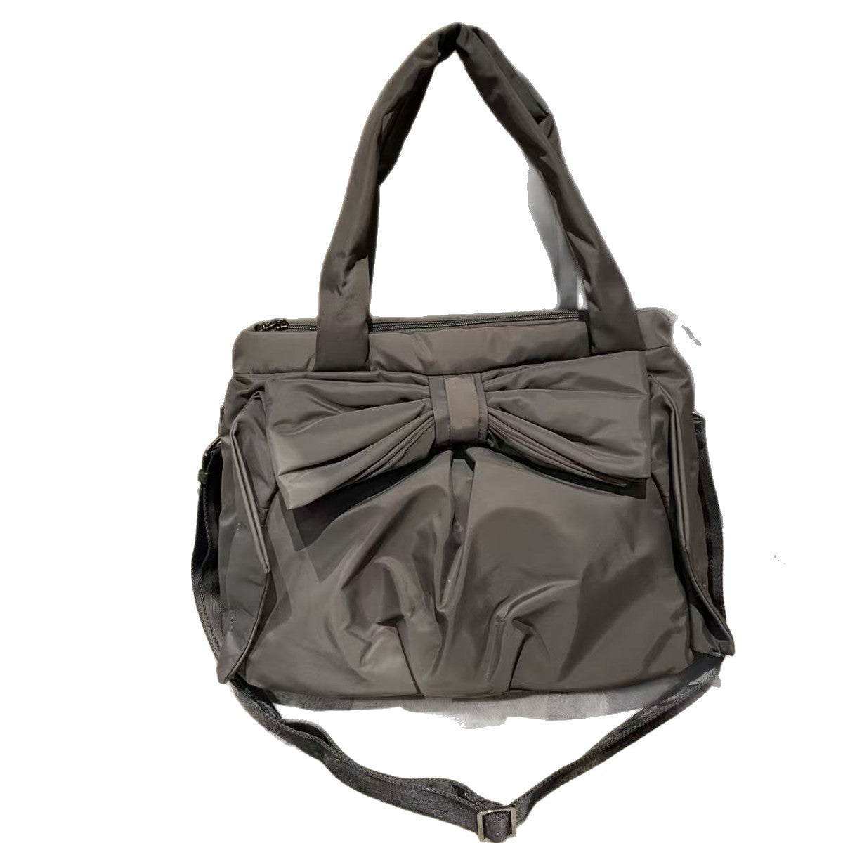 Women's Nylon Cloth Bowknot Large Capacity Simple Handbags