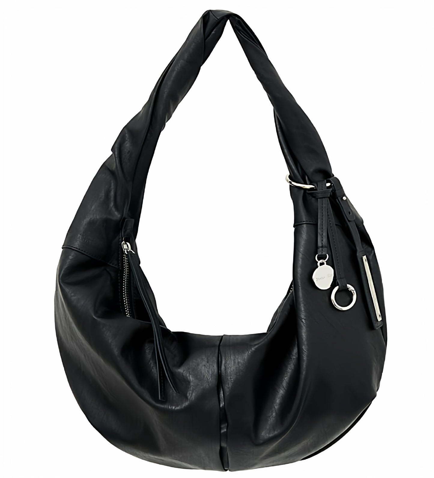 Kosong Croissant Ning Retro Wind Large Women's Shoulder Bag