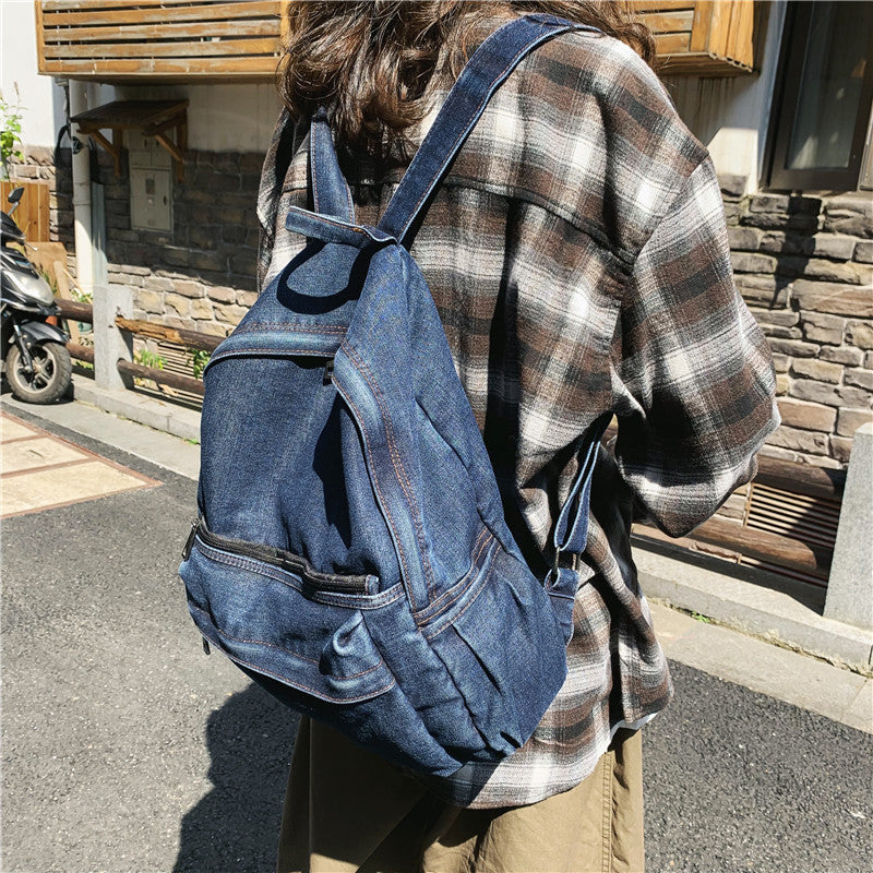 Denim Canon Ef Usm Will Not Leisure Backpack