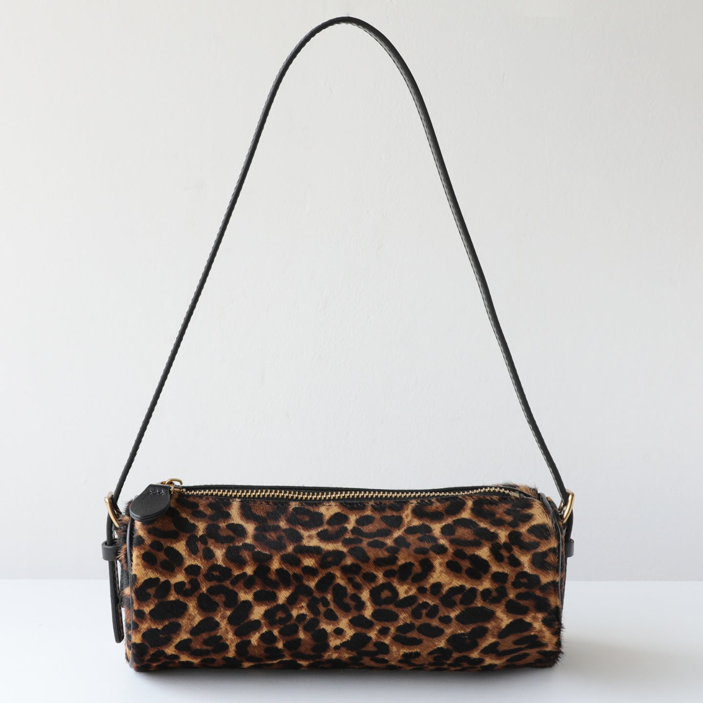 Hair Underarm Cows Pattern Pen Fashion Leopard Print Hot Genuine Women's Shoulder Bag