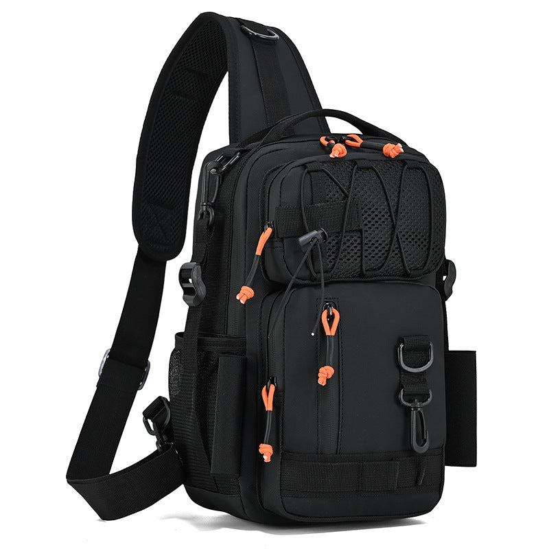Women's & Men's Multifunctional Lure Water Repellent Fishing Mountain Climbing Men's Chest Bag