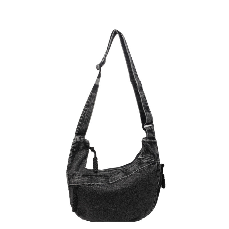 Women's Summer Large Capacity Dumpling Korean Camp Shoulder Bags