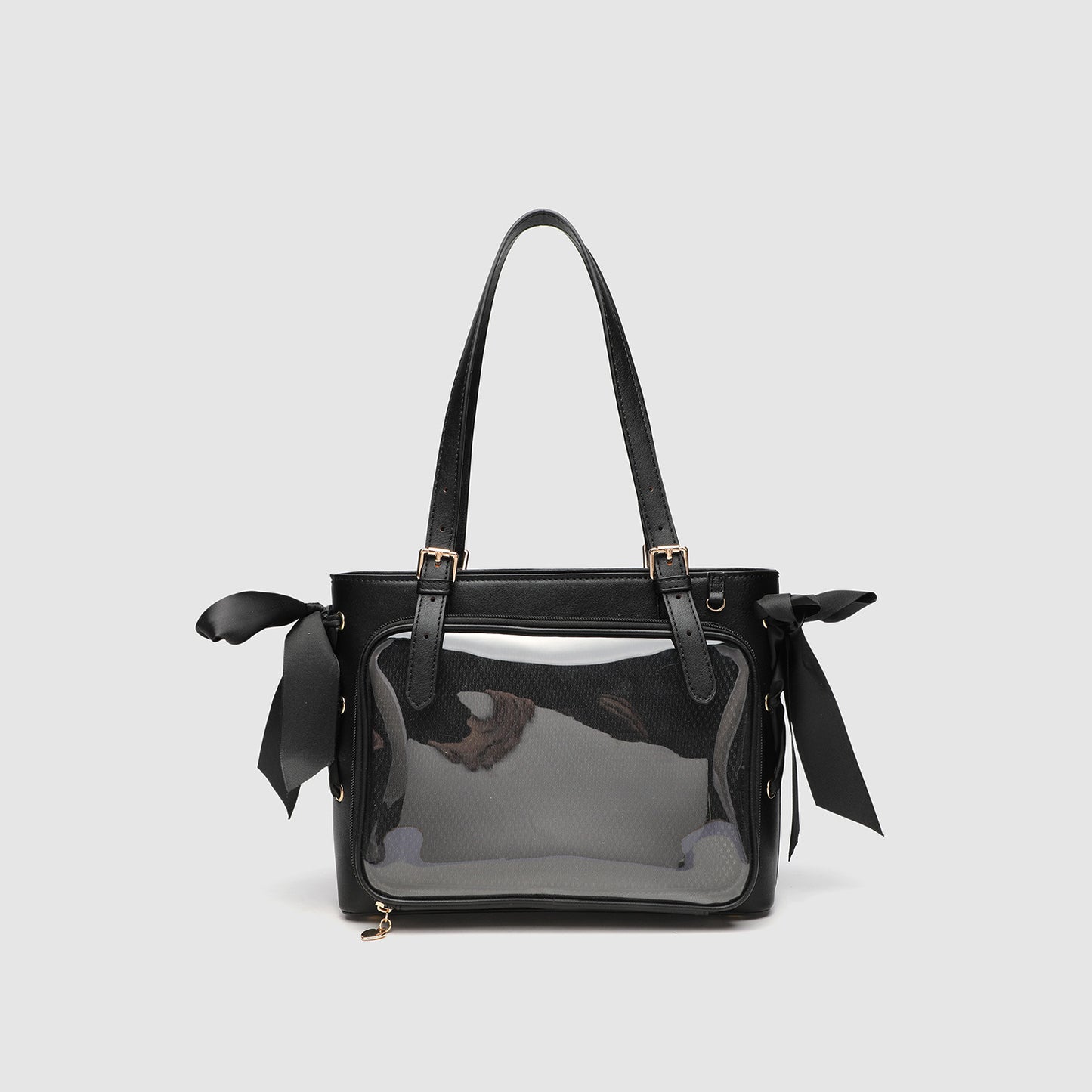 Female Minority Ballet Wind Pain Fresh Bow Ribbon Large Capacity Bags