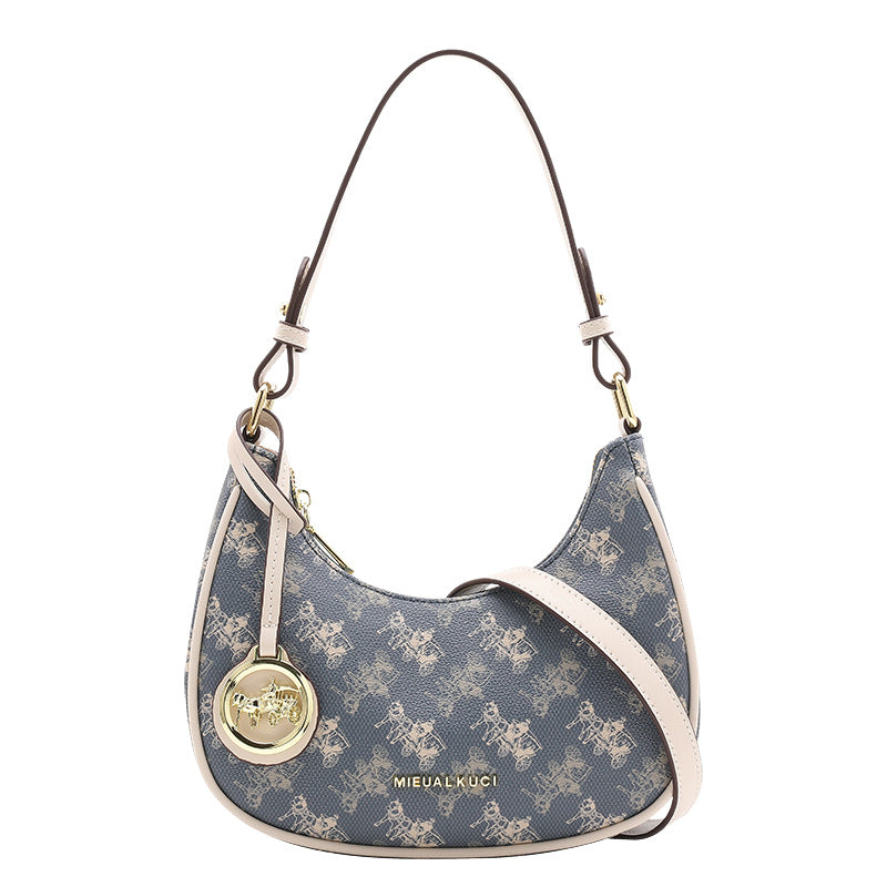 Women's Underarm Baguette Dumpling Niche Hobos Women's Shoulder Bag